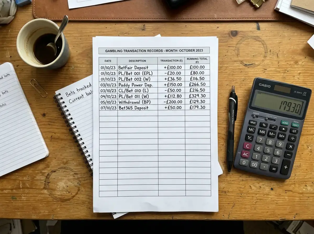 Record-keeping practices for PayID gambling transactions