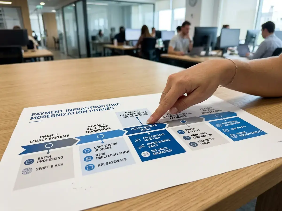Timeline showing transition from BECS to NPP payment infrastructure in Australia