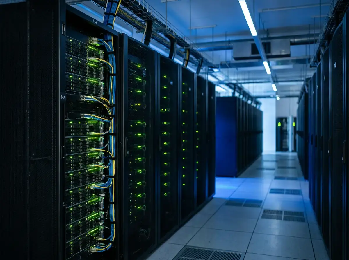 Server infrastructure powering the New Payments Platform for real-time bank transfers in Australia