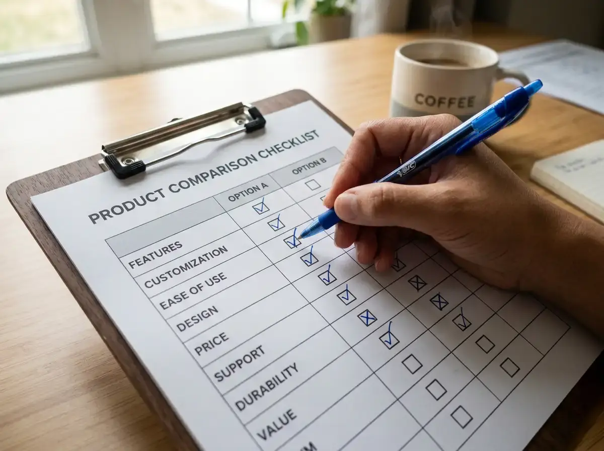 Decision checklist comparing PayID and POLi for casino players